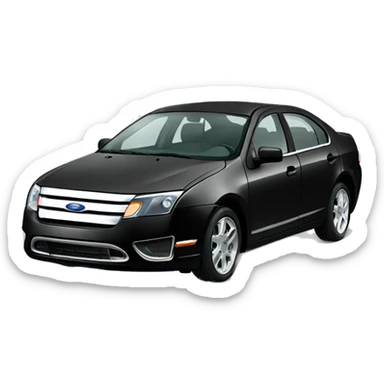ford fusion black 2006 sticker