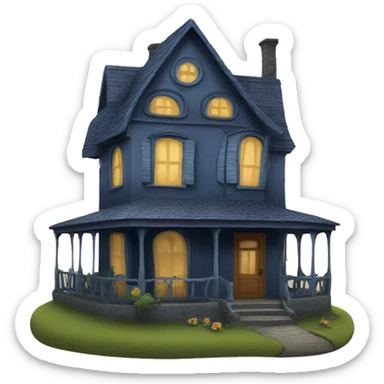 Coraline’s house sticker