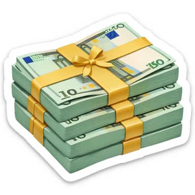 10 milion euro so much mone sticker