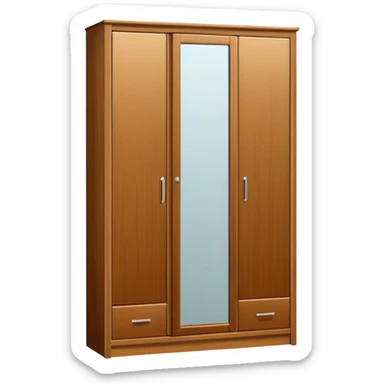 wardrobe modern closed mirror door sticker