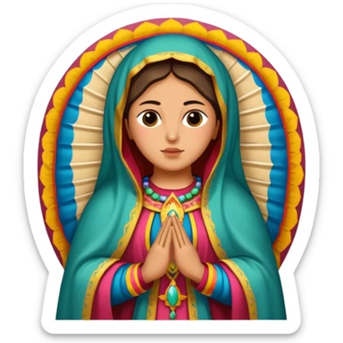 Virgen de Guadalupe sticker