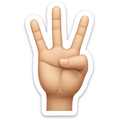 A mix between hang loose and rock 🤘🤙 sticker