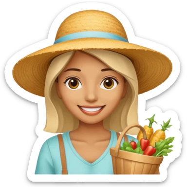 Street Food Shopper woman  sticker