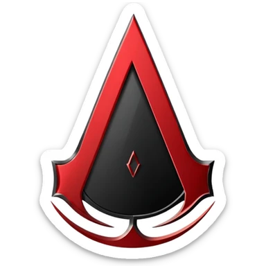 Assassin's creed simbol emoji sticker