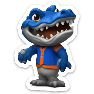 florida gators mascot sticker