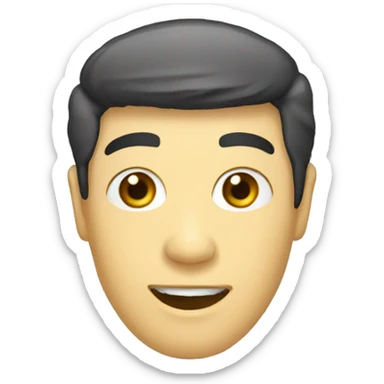 white songkok sticker