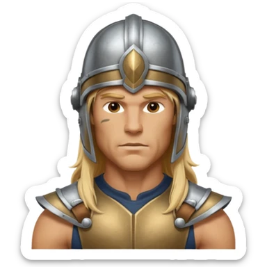 God of thunder no thor 
 sticker