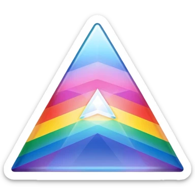 Pink floyd prism sticker