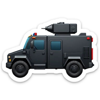 Need a SWAT truck emoji that I can copy and paste sticker
