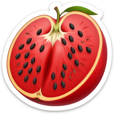 Granada fruta (representa a la ciudad) sticker