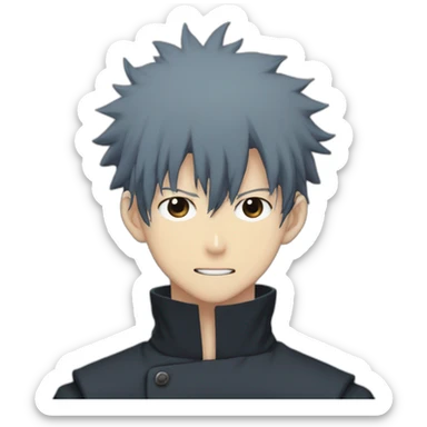Gojo satoru jujutsu kaisen manga sticker