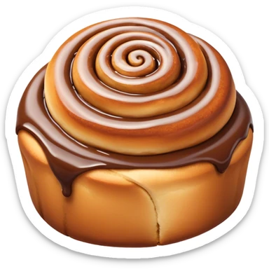 Cinnamon roll sticker