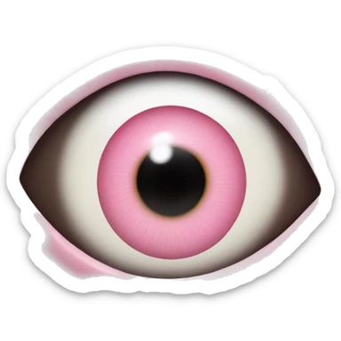 Light pink evil eye  sticker