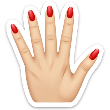 one finger nail art sticker