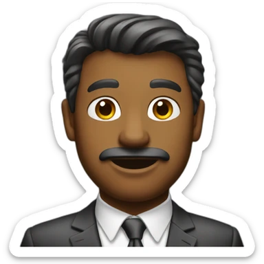 wealthy businessman sticker