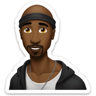 2pac sticker