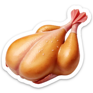 raw chicken sticker