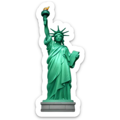 statue of liberty sticker