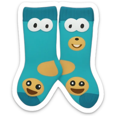 socks from bluey sticker