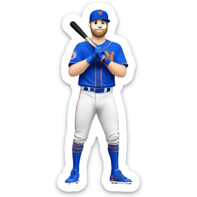 Pete alonso on the mets sticker