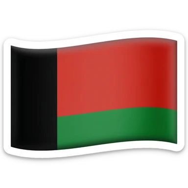 Taliban emoji flag sticker