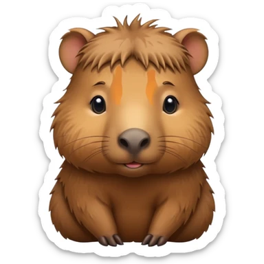 baby capypara  sticker