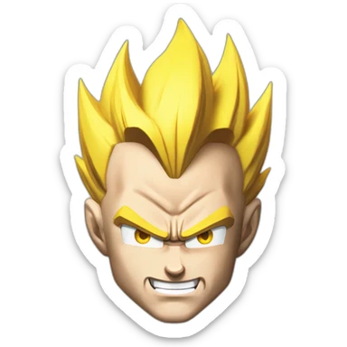 vegeta-supersaiyan sticker