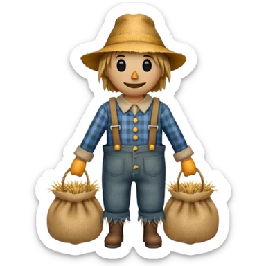 scarecrow sticker