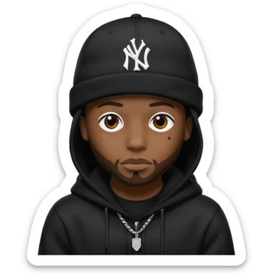 rapper khăn trùm mặt (che miệng) full đen có mũ len hãng MLB
 sticker