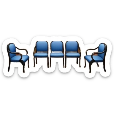 Old Waiting Room - london UK sticker