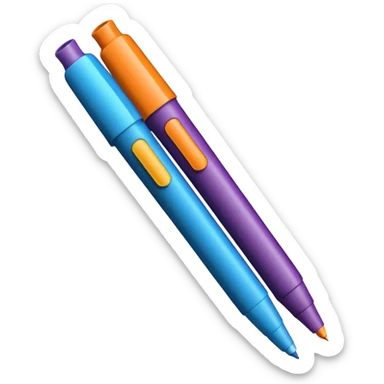 felt-tip pens sticker