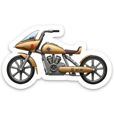 starwars speeder bike no person sticker