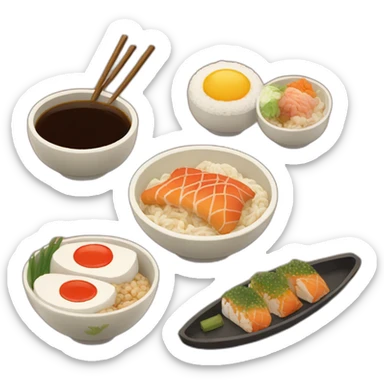 Japanese Food sticker