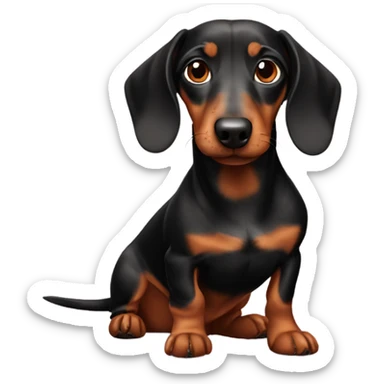 dachshund sticker