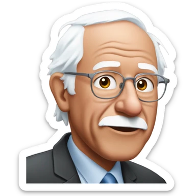 Bernie sanders love sticker