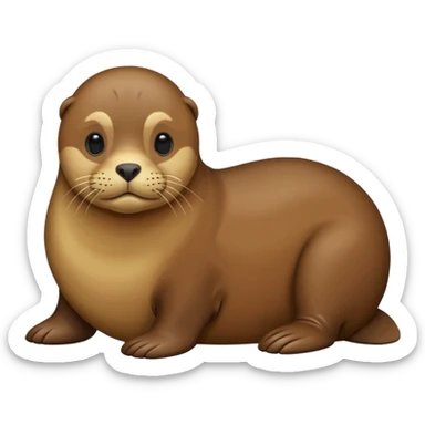 sealion emoji sticker
