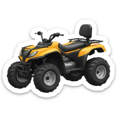Four wheeler sticker