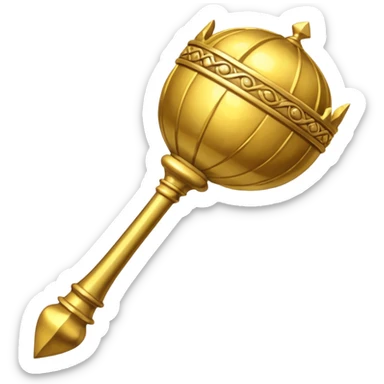 Hetman's mace sticker