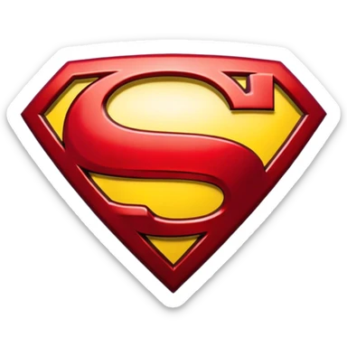 Superman emblem  sticker