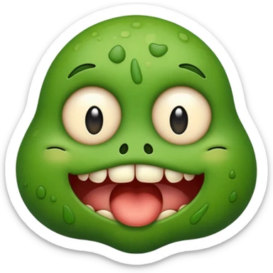 disgusted emoji  sticker