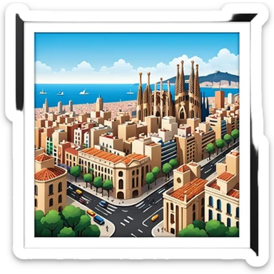 Barcelona sticker