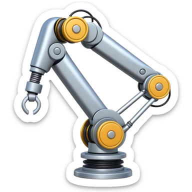 industrial robotic arm sticker