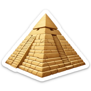 Egypt pyramid sticker
