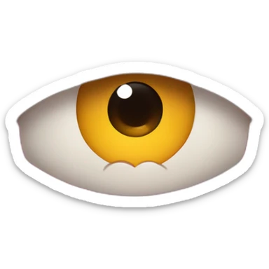 La palabra payola con un emoji con ojos de corazon sticker