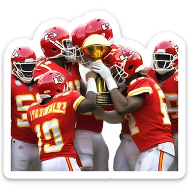 Kansas City Chiefs win sticker