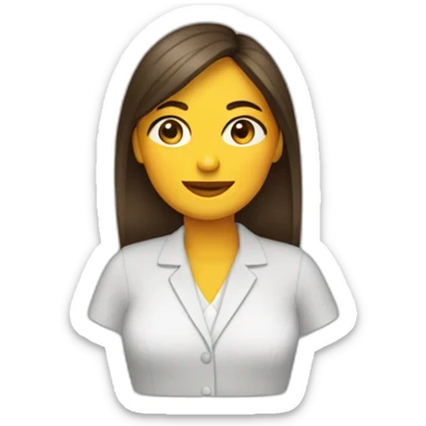 mujer morocha community manager sticker