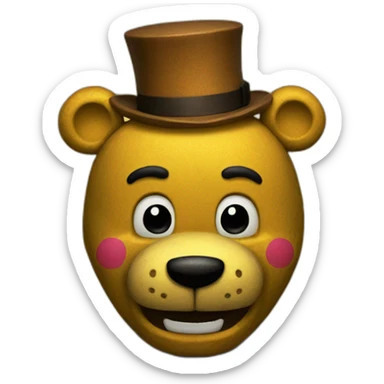 Fredbear sticker