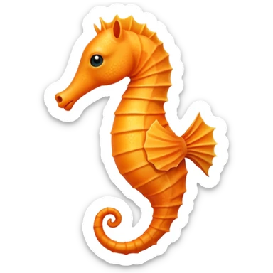 Sea horse emoji sticker