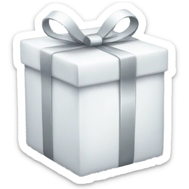 white present  sticker