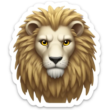 lion eagle mythical creature sticker